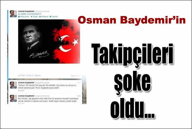 Baydemirç™in hesabı hacklendi