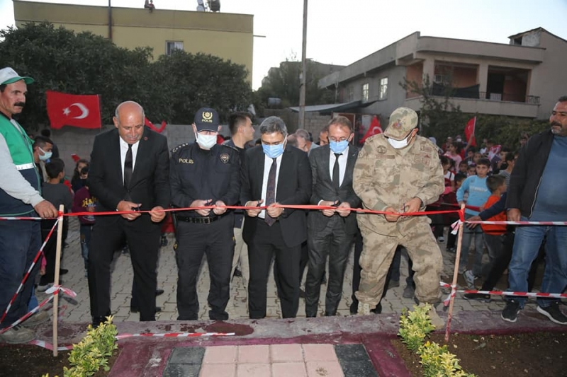 Ergani Belediyesi park ve çocuk oyun alanı açılışı gerçekleştirdi