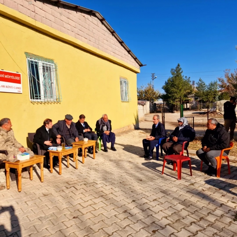 Kaymakam Ulusoy kırsal mahalle ziyaretlerine devam ediyor