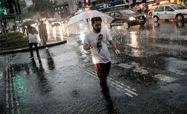 Meteoroloji'den sağanak yağış uyarısı!