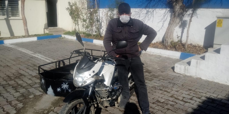 Motorsiklet Hırsızı Yakalandı
