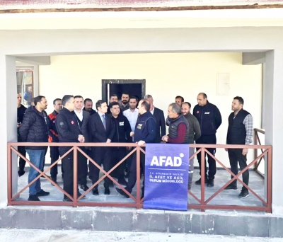 AFAD Başkanı Pehlivan Ortaağaç’ta yapılan deprem konutlarını inceledi