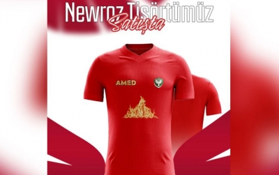 Amedspor’dan Newroz’a özel tişört