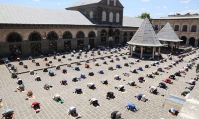 Diyarbakır’da Cuma Namazı kısıtlamadan muaf