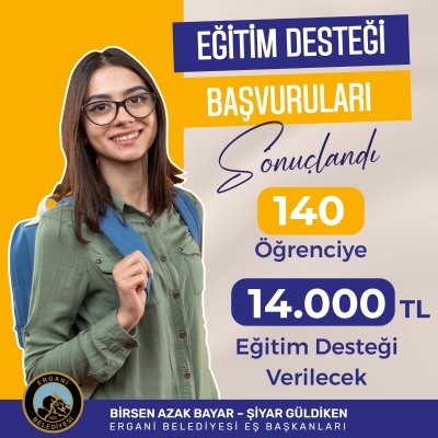 Eğitim Desteği Başvuruları Sonuçlandı 