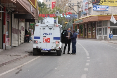 Ergani'de sokağa çıkma kısıtlamasına uyulduğu görüldü