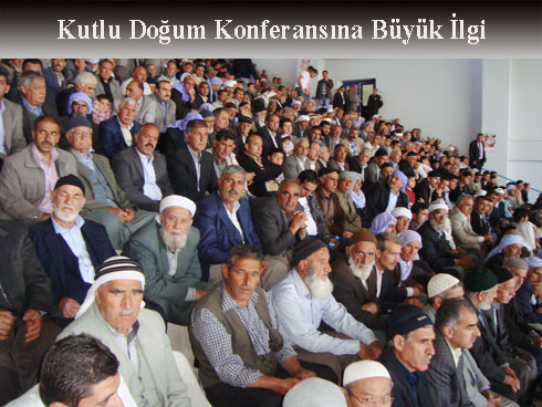 Kutlu Doğum Konferansına Büyük ilgi