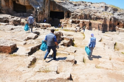 Tarihi Mekanlarda Çevre Temizliği Başlatıldı