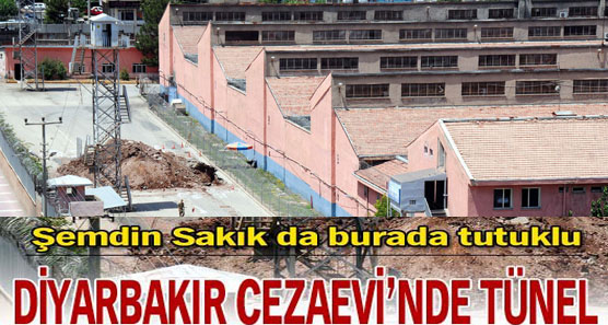 Diyarbakır Cezaevi'nde tünel!