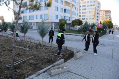 Yeni park ve çocuk oyun alanı yapımına başladı